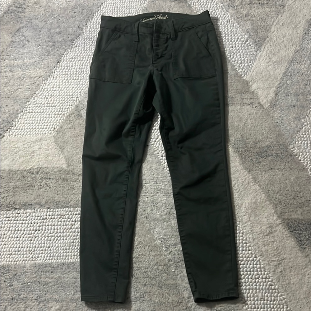 Universal Thread Slate Green Button Up pants